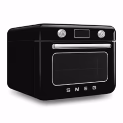 Smeg COF01RDEU Petit Noir, Acier inoxydable Boutons, Rotatif - Vue supplémentaire 8