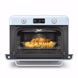 Smeg COF01PBEU four à vapeur Petit Bleu, Acier inoxydable Boutons, Rotatif - Vue supplémentaire 9