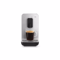 Smeg BCC11BLMEU Kaffeevollautomat mit Dampffunktion schwarz