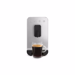 Smeg BCC11BLMEU Kaffeevollautomat mit Dampffunktion schwarz