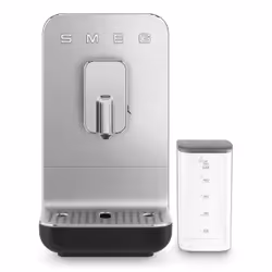 Smeg BCC13BLMEU, Machine à expresso, 1,4 L, Café en grains, Café moulu, Broyeur intégré, 1350 W, Noir