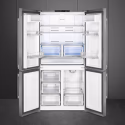 Smeg FQ60XE frigo américain Encadré/Autoportant 541 L E Acier inoxydable