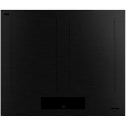 Smeg Universal SIM3644MB plaque Noir Plaque avec zone à induction