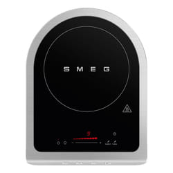 Smeg PIC01BLMEU plaque Noir, Gris Comptoir Plaque avec zone à induction 1 zone(s)