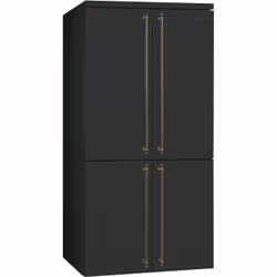 Smeg FQ60CAO6, Pose libre, Porte française, Anthracite, Tactile, LED, A l'intérieur