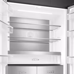 Smeg FQI60KD frigo américain Pose libre 522 L D Noir