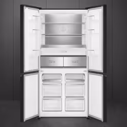 Smeg FQI60KD frigo américain Pose libre 522 L D Noir - Vue supplémentaire 5