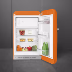 Smeg FAB10ROR6 réfrigérateur-congélateur Pose libre 122 L D Orange - Vue supplémentaire 9