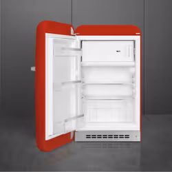 Smeg FAB10LRD6 réfrigérateur-congélateur Pose libre 122 L D Rouge - Vue supplémentaire 2