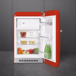 Smeg FAB10RRD6 Réfrigérateur-congélateur haut 122 L Rouge classe D - Vue supplémentaire 9
