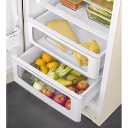 Smeg FAB28LCR6 frigo combine Pose libre 270 L C Beige - Vue supplémentaire 8