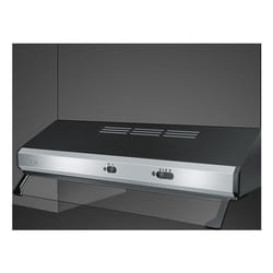 Smeg KSEC61XE3 hotte Encastrée Noir, Acier inoxydable 315 m³/h C