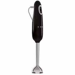 Smeg HBF03BLEU blender Mélangeur par immersion 700 W Noir, Acier inoxydable