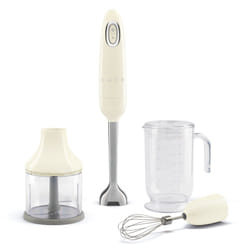 Smeg HBF03CREU blender Mélangeur par immersion 700 W Crème, Acier inoxydable