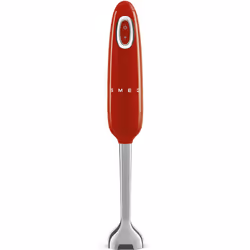 Smeg HBF03RDEU blender Mélangeur par immersion 700 W Rouge, Acier inoxydable