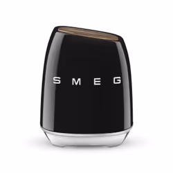 Smeg KBSF02BL bloc à couteaux Plastique, Acier inoxydable, Bois Noir, Chrome, Bois - Vue supplémentaire 2