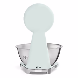 Smeg KSF01PGWW escabeaux de cuisine Chrome, Vert Comptoir Balance de ménage électronique