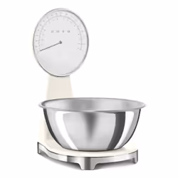 Smeg KSF01CRWW escabeaux de cuisine Chrome, Crème Comptoir Balance de ménage électronique - Vue supplémentaire 6