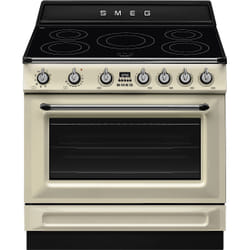 Smeg Victoria TR90IMP four et cuisinière A Electrique Plaque avec zone à induction Crème