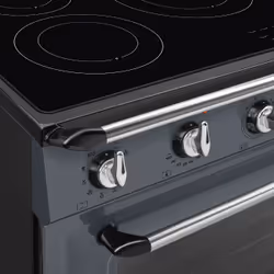 Smeg Victoria TR90IMGR four et cuisinière A Electrique Plaque avec zone à induction Gris - Vue supplémentaire 6