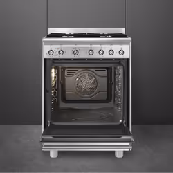 Smeg SX61GM four et cuisinière A Gaz Acier inoxydable - Vue supplémentaire 4