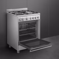 Smeg SX61GM four et cuisinière A Gaz Acier inoxydable - Vue supplémentaire 5