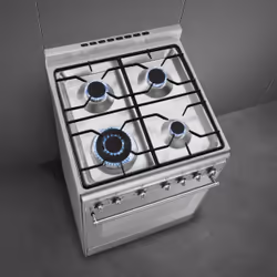 Smeg SX61GM four et cuisinière A Gaz Acier inoxydable - Vue supplémentaire 6