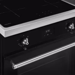 Smeg Symphony C6IMBLT2 four et cuisinière Electrique Plaque avec zone à induction Noir A - Vue supplémentaire 7