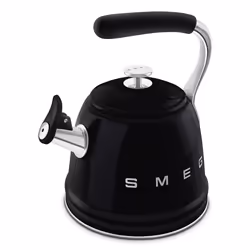 Smeg WKF01BL bouilloire 2,3 L Noir, Acier inoxydable