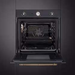 Smeg Classic SFP67C1TAO four 65 L Anthracite - Vue supplémentaire 2