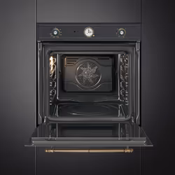 Smeg Classic SFP67C1TAO four 65 L Anthracite - Vue supplémentaire 3