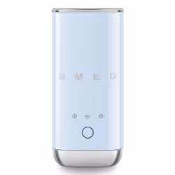 Smeg MFF02PBEU, Automatique, Bleu, Chrome, 120 ml, 180 ml, Pastel blue, Plastique