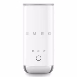 Smeg MFF02WHEU, Automatique, Chrome, Blanc, 120 ml, 180 ml, Plastique, Boutons