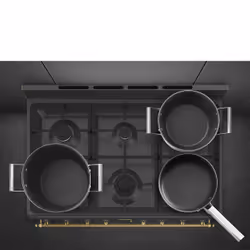 Smeg Coloniale CO96GMA9 Cuisinière A Electrique Gaz Anthracite - Vue supplémentaire 5