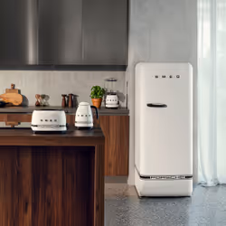 Smeg FAB28RDPCW6 frigo combine Pose libre 270 L C Blanc - Vue supplémentaire 5