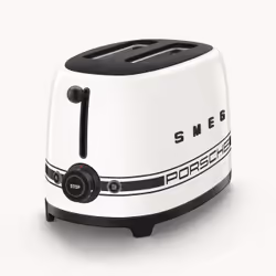 Smeg TSF01PCWEU grille-pain 6 4 part(s) 950 W Noir, Blanc - Vue supplémentaire 2