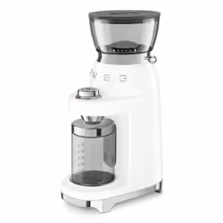 Smeg CGF03WHEU appareil à moudre le café 150 W Blanc - Vue supplémentaire 4