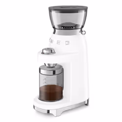 Smeg CGF03WHEU appareil à moudre le café 150 W Blanc - Vue supplémentaire 8