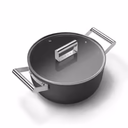 Smeg CSF2412BLM fait-tout 5,4 L 24 cm - Vue supplémentaire 2