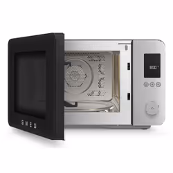 Smeg MOC02BLMEU micro-onde Noir Micro-onde combiné Comptoir 27 L 1450 W - Vue supplémentaire 2