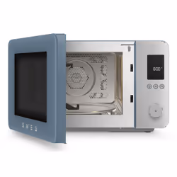 Smeg MOC02SBMEU micro-onde Bleu Micro-onde combiné Comptoir 27 L 1450 W - Vue supplémentaire 2
