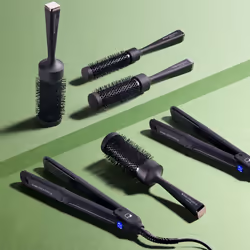 Diego dalla Palma Wooden Brush L Adulte Brosse à cheveux ronde Noir 1 pièce(s)