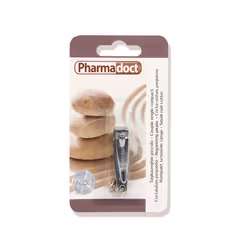 GIMA 25364, Coupe-ongles manucure, Courbé, Acier inoxydable, Chrome