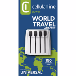 Cellularline WTA adaptateur prise d'alimentation Universel Blanc
