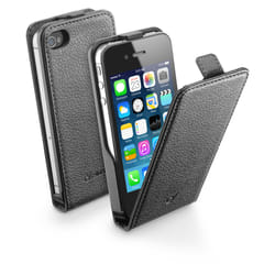 Cellularline Flap Essential For iPhone 4/4S 8,89 cm (3.5") Folio porte carte Noir