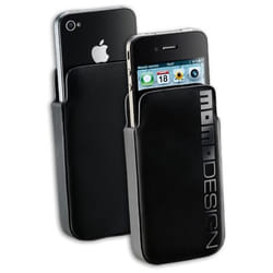 Cellularline MOMO DESIGN HARD SLEEVE coque de protection pour téléphones portables Housse Noir