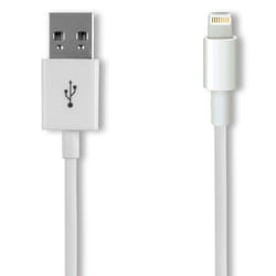 Cellularline USBDATACMFIIPH5W câble Lightning 1,2 m Blanc