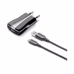 Cellularline 36406, Intérieure, Secteur, 5 V, 1 A, Noir