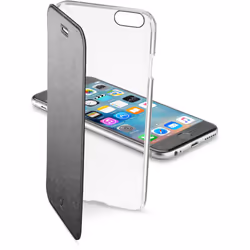 Cellularline CLEAR BOOK, Folio, Apple, iPhone 6, iPhone 6s, 11,9 cm (4.7"), Noir