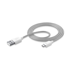 Cellularline USBDATAMUSBSMARW câble USB 1 m USB 2.0 Micro USB Blanc